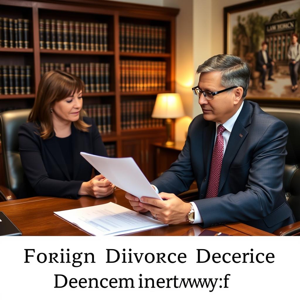 Foreign Divorce Decree Enforcement Lawyer Goochland County, VA